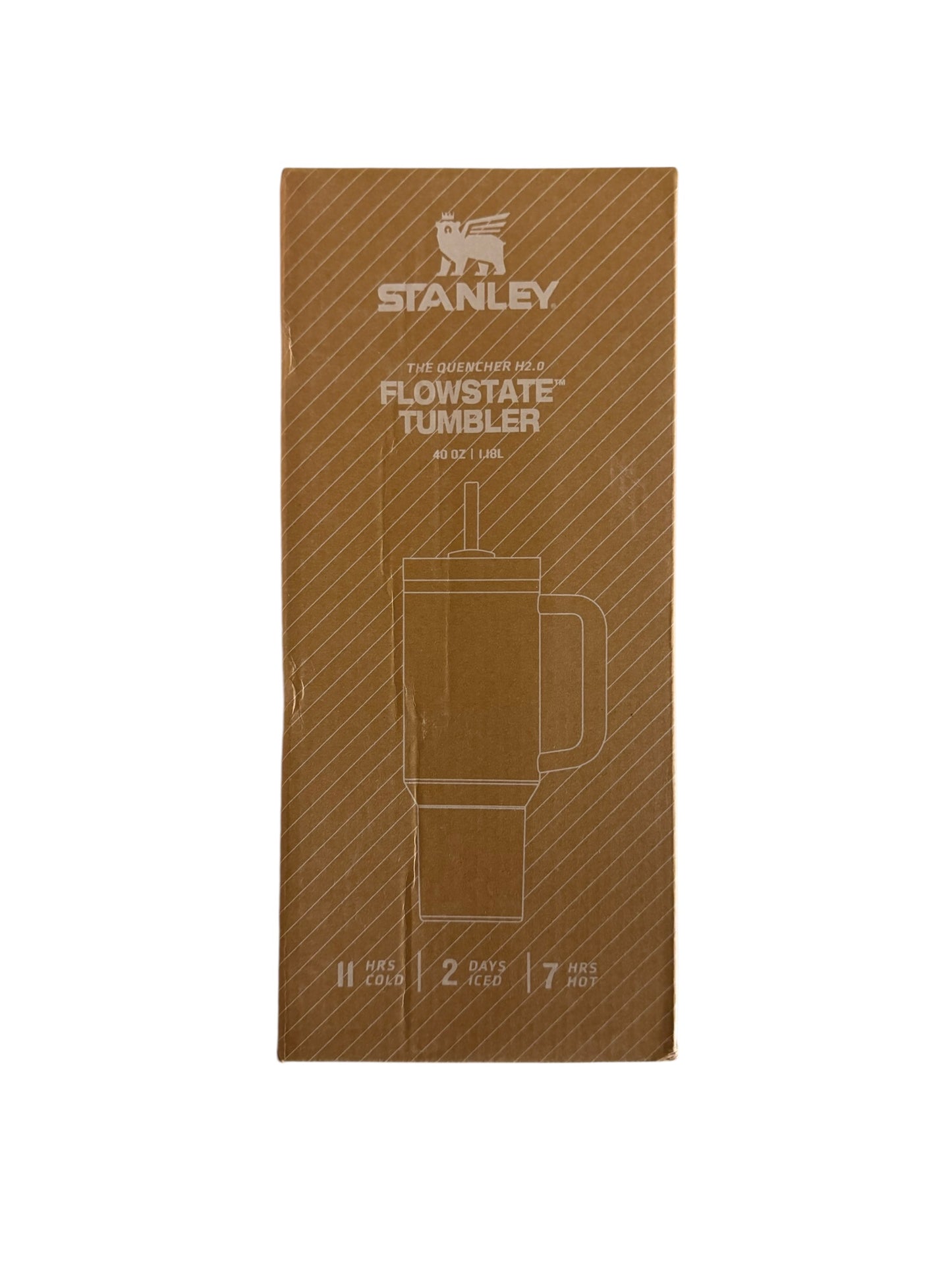 Stanley Quencher Tumbler – Stainless Steel Insulated Water Cup | Hot & Cold for 12 Hours | Leakproof Lid, Aluminum Straw & Handle