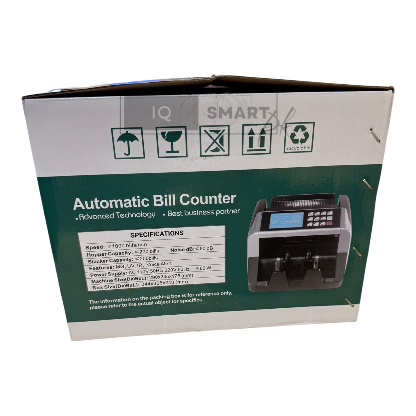 Automatic Cash Counting Machine with Count Screen - UV, IR & MG - Fast, Reliable & Secure