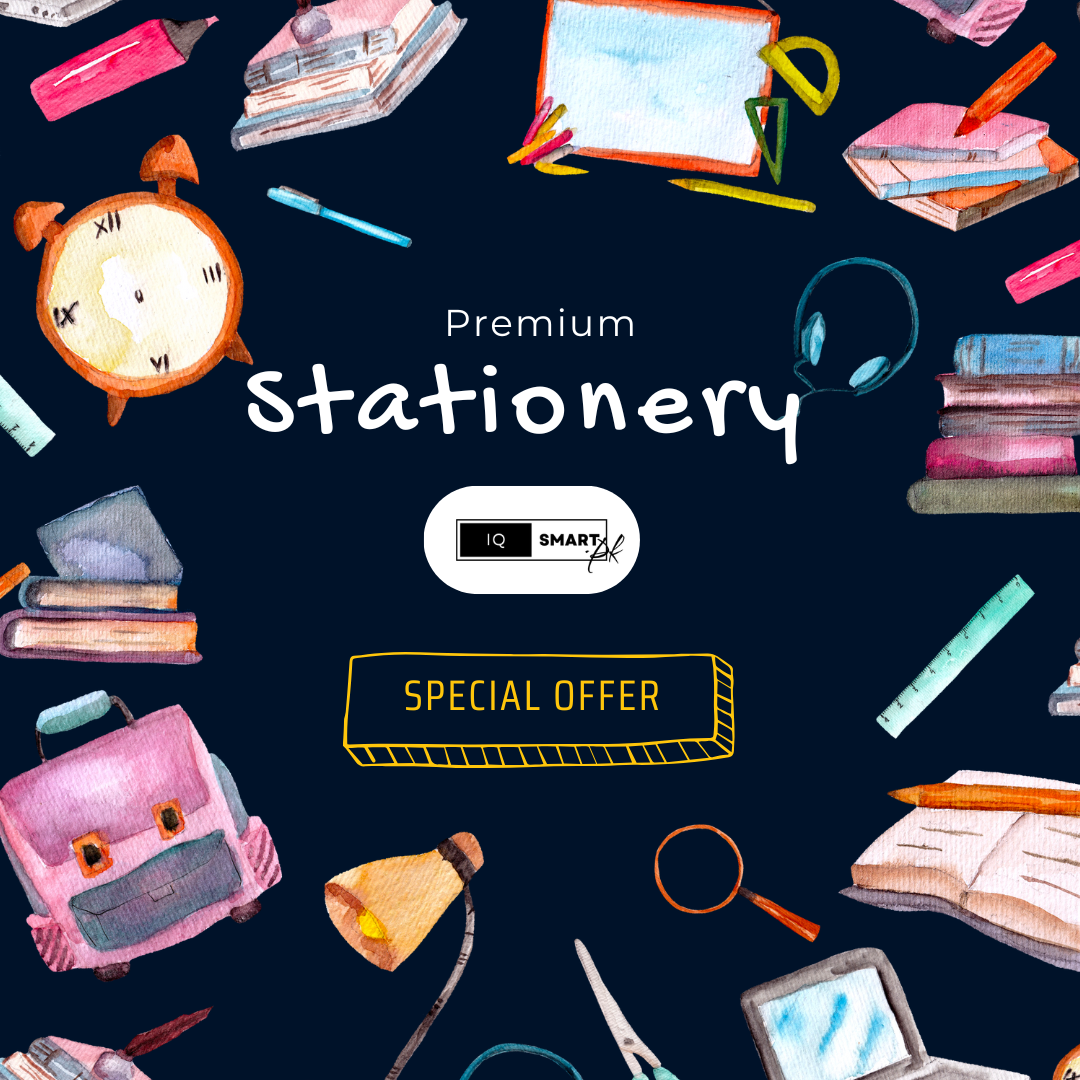 Buy these premium stationery and office supplies products in pakistan rom IQsmart.pk.