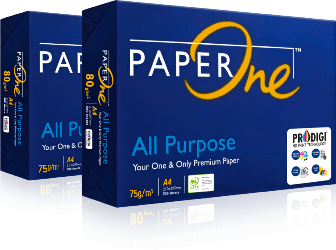 Buy paper one all purpose a4 ream box 75 gsm online from iqsmart.pk in pakistan