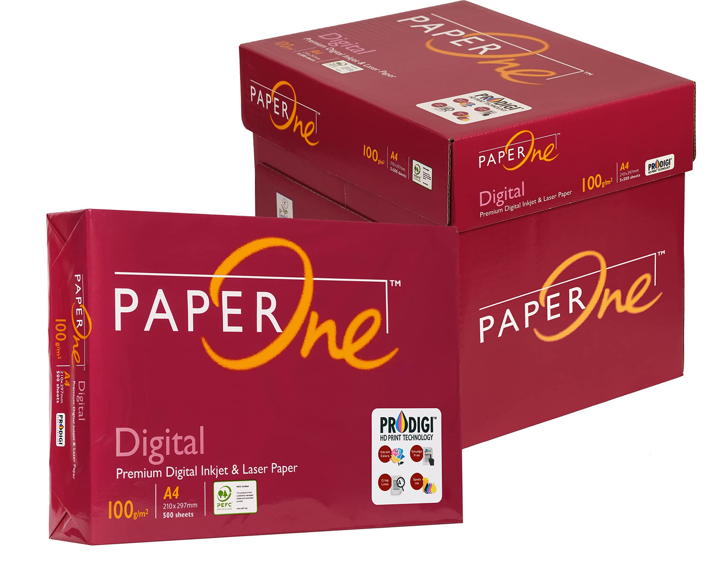 Buy paper one a4 digital 100 gsm ream box online from iqsmart.pk in pakistan