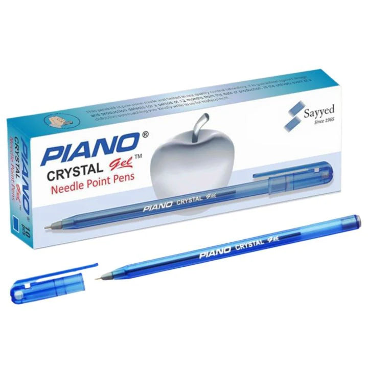 Buy piano crystal gel pen pack of ten online from iqsmart.pk in pakistan