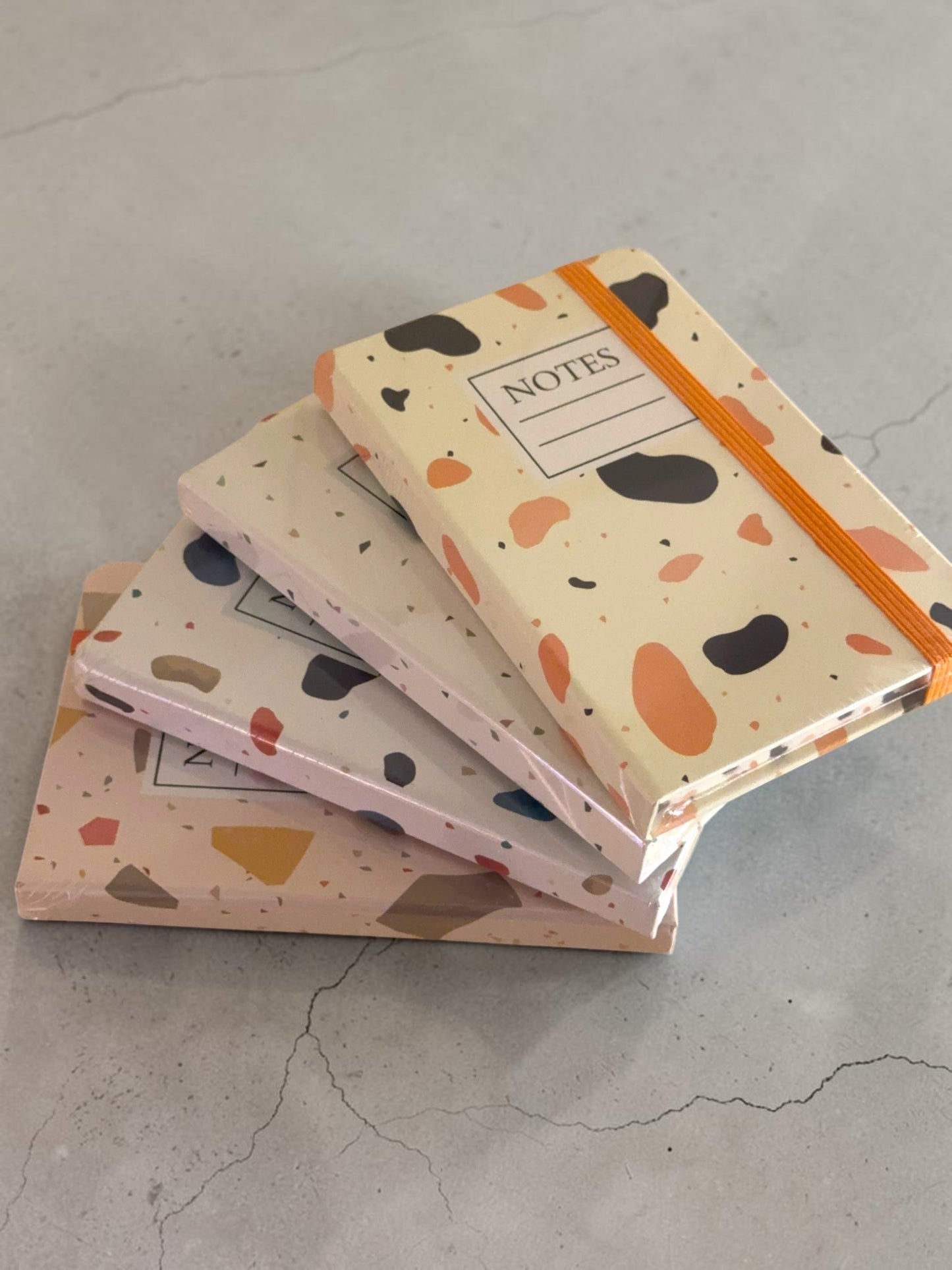 Terrazzo Classic Notes Notebook Series – Premium Elastic Closure Journals