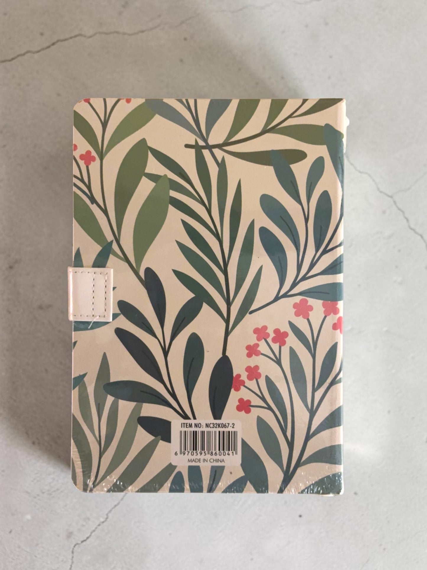 Story of Fallen Leaves Premium Hardcover Notebook Collection – Floral Design Journals with Button Strap