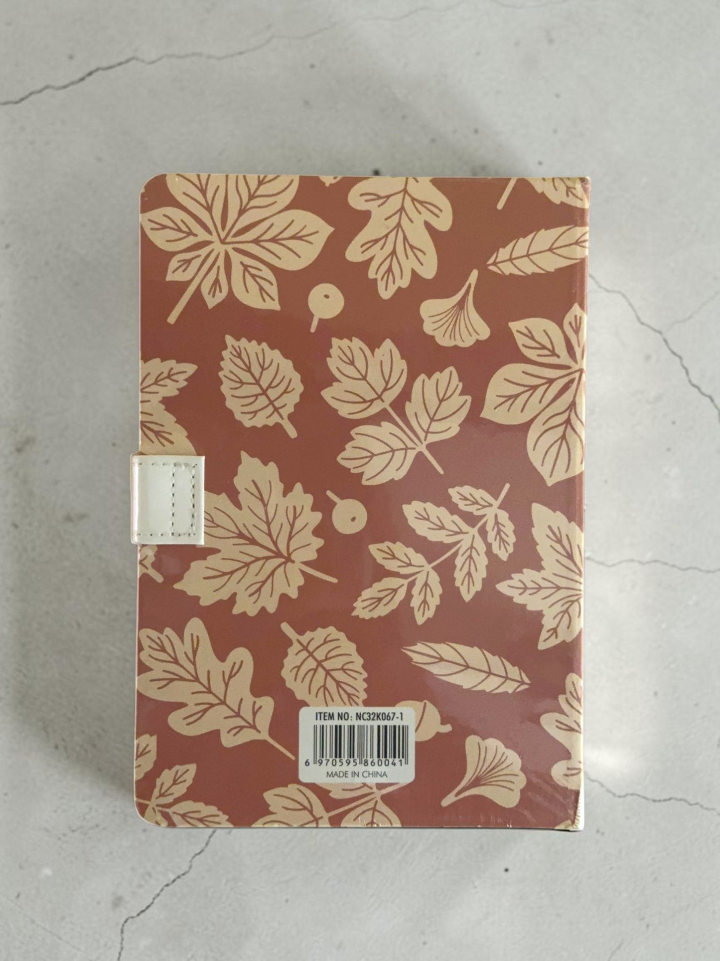 Story of Fallen Leaves Premium Hardcover Notebook Collection – Floral Design Journals with Button Strap